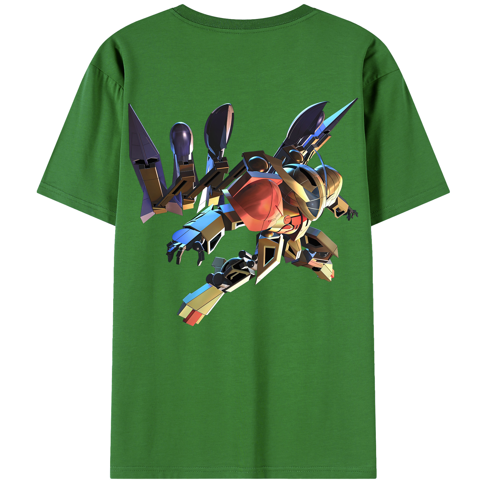 （画像用） 機動戦士ガンダム Mobile Suit Gundam レディース半袖Tシャツ(バックプリント)